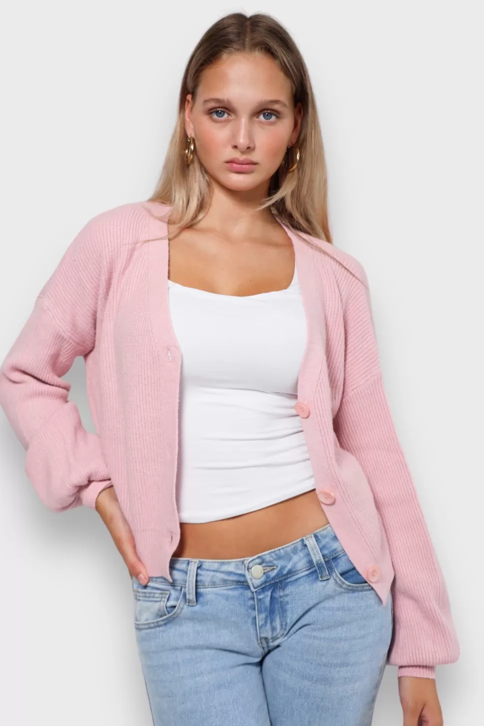cardigan_jours_dautomne_rose_2.webp Cardigan "Jours D'Automne" Rose*Meet Me There Store
