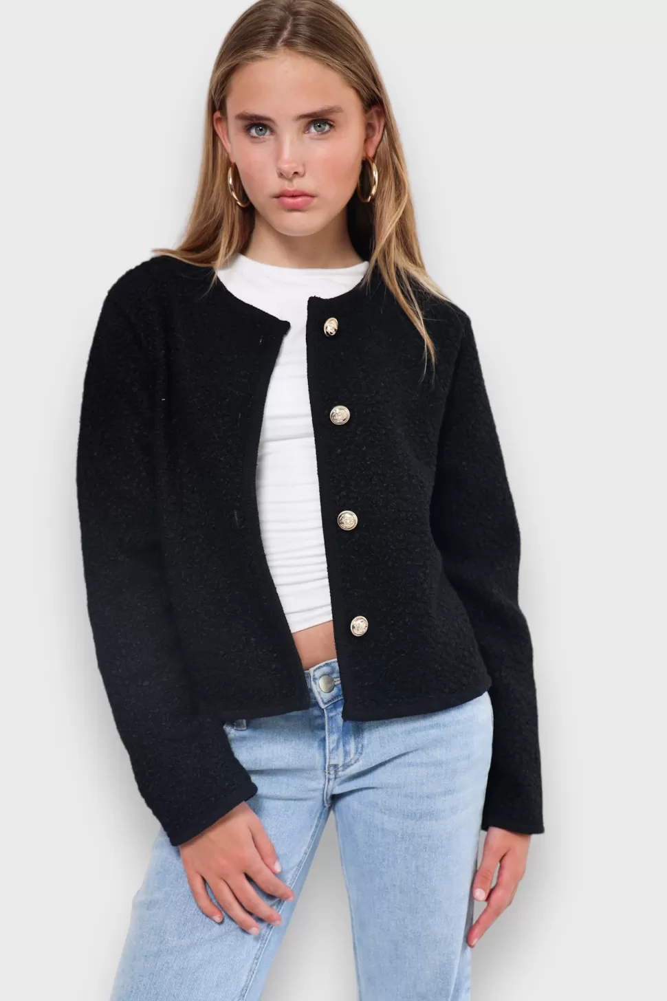 gilet_teddy_noir_3.webp Gilet "Teddy" Noir*Meet Me There New