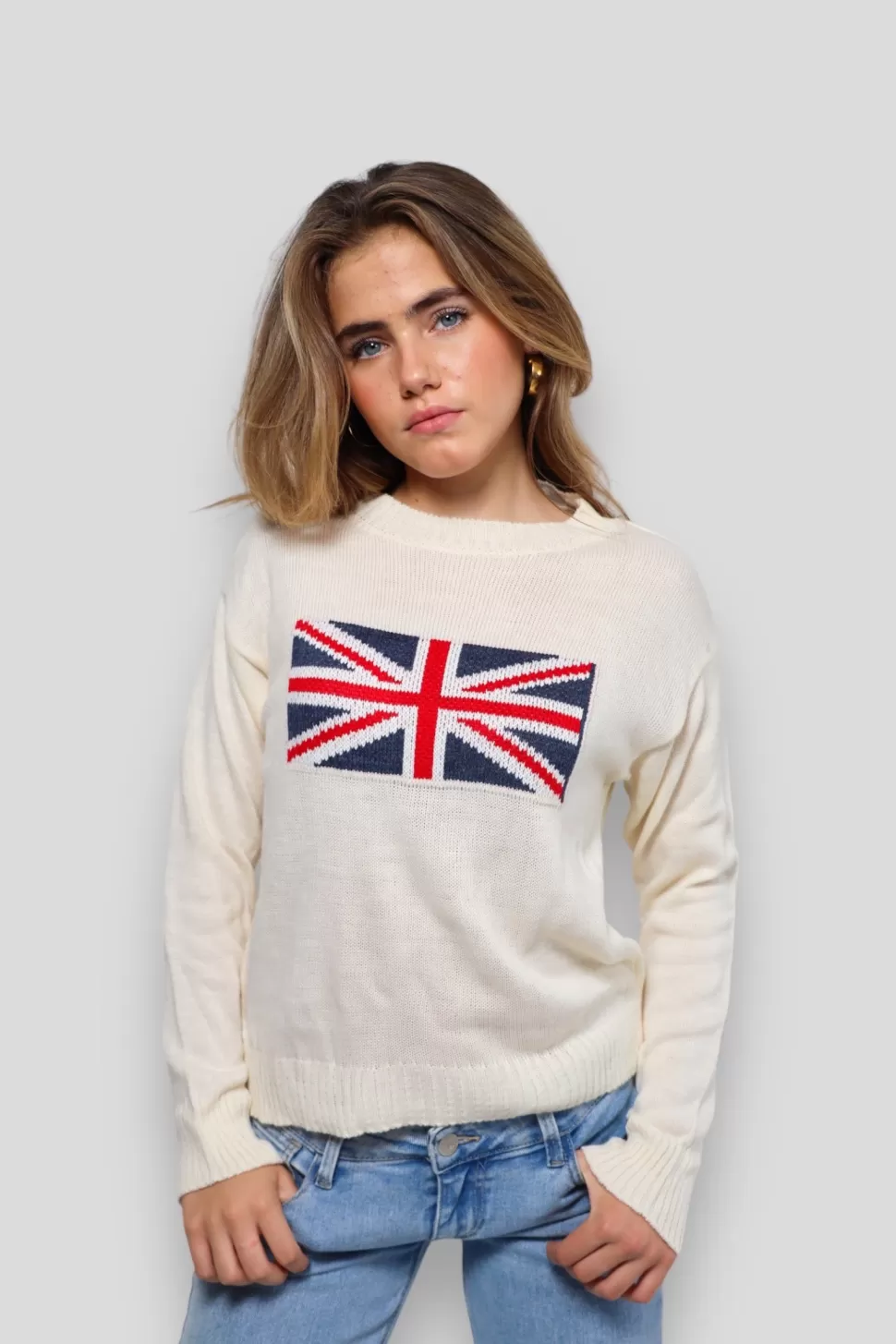 pull_drapeau_uk_blanc_2.webp Pull "Drapeau Uk" Blanc*Meet Me There Shop