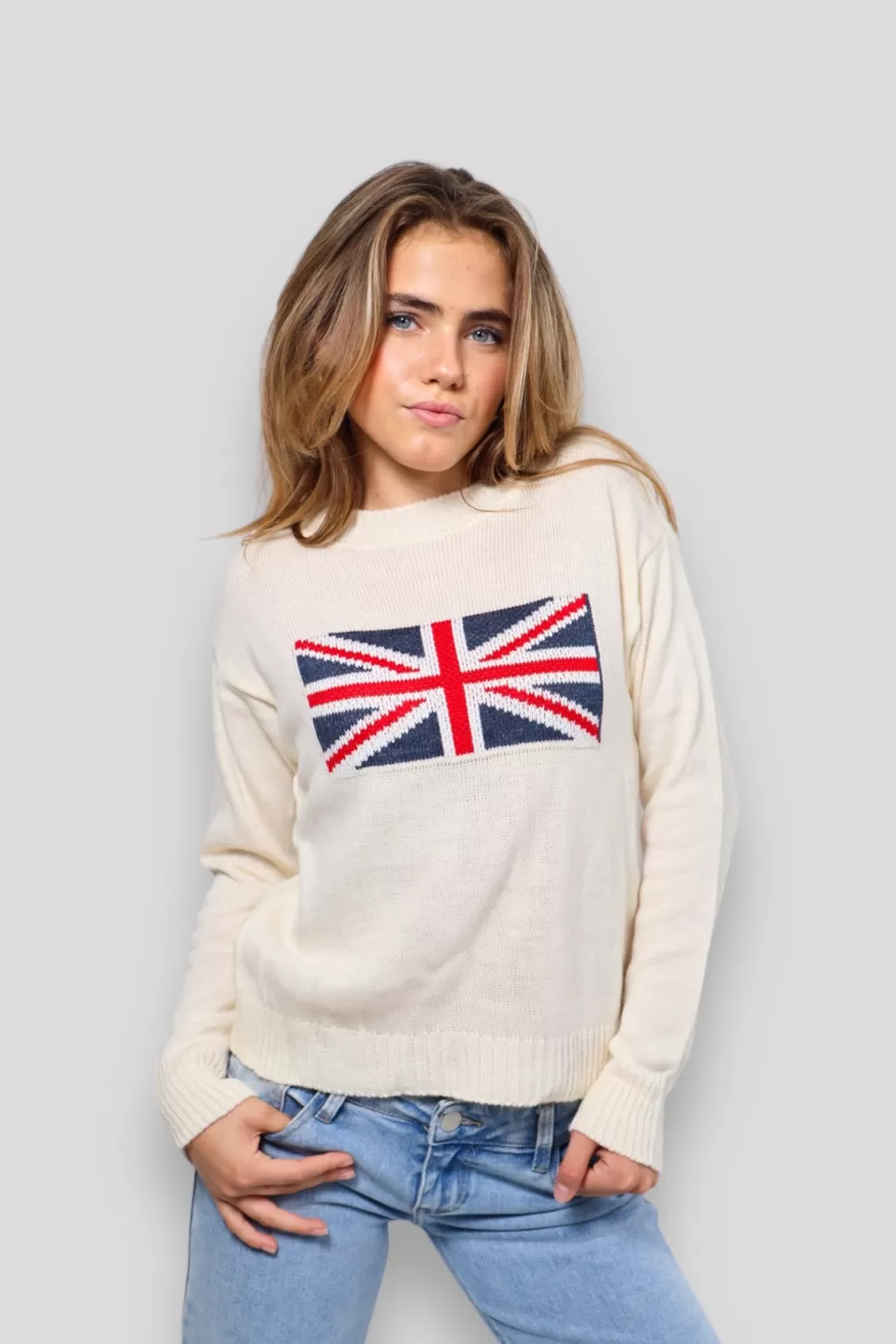 pull_drapeau_uk_blanc_5.webp Pull "Drapeau Uk" Blanc*Meet Me There Shop