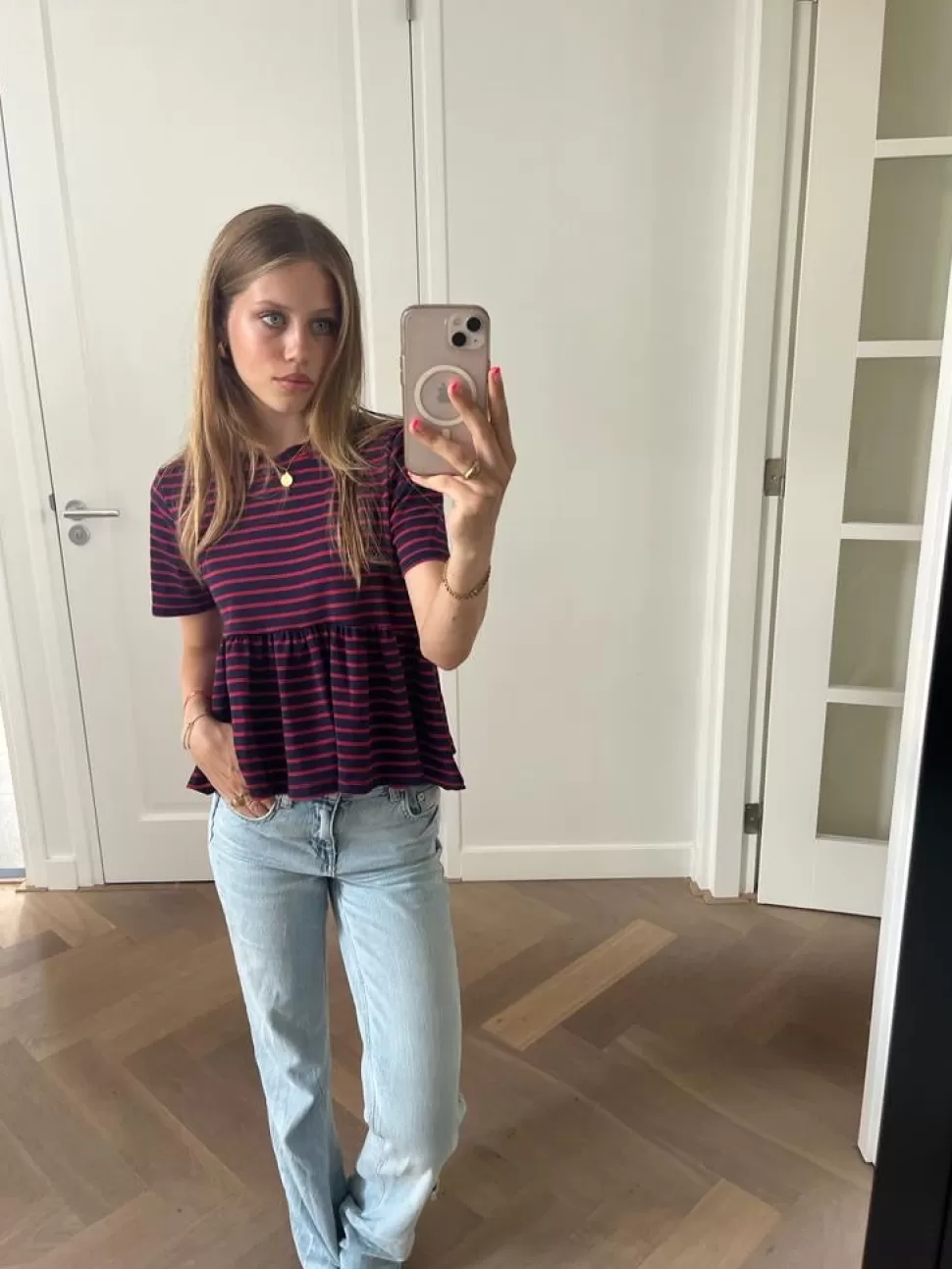 top_peplum_raye_rouge_2.webp Top "Peplum Raye" Rouge*Meet Me There Online